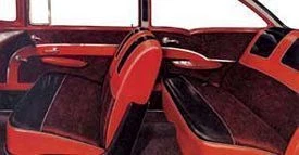 Cubiertas de asiento 57 Chevy Bel Air sedán de 2 puertas *NUEVO* 1957 Chevrolet Foto 1 de 1