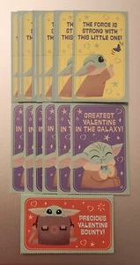 Star Wars "Baby Yoda" Lot of 36 Valentines Cards - Picture 1 of 1