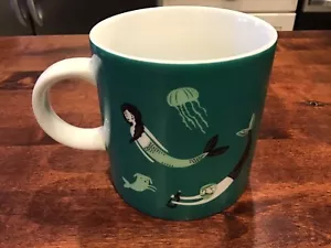 Neu Danica Studio MERMAID & MERMAN Kaffeetasse Becher, AQUA - Bild 1 von 5