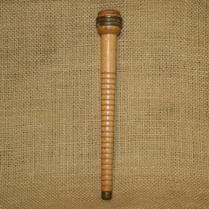 Antique Wood Textile Bobbin Quill Country Primitive Home Decor - Picture 1 of 4
