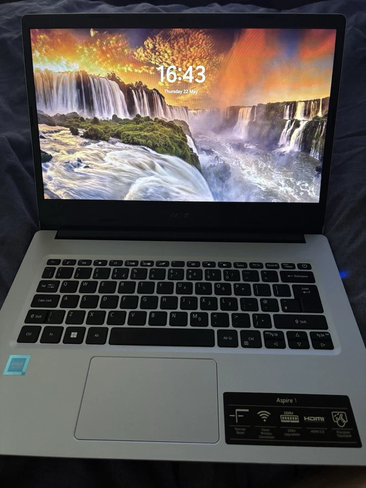 Acer Aspire Laptop With Charger And Original Packaging - Image 1 of 4