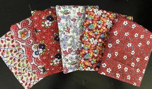 Bundle of 6 1930’s Red Reproductions. - Picture 1 of 4
