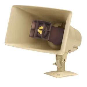 Valcom V-1038 30watt 1way Paging Horn Beige, New In Box - Picture 1 of 3