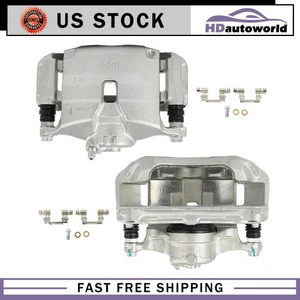 2x Front left Right Brake Calipers w/ Bracket For 2016-2018 Mazda CX-3 L4 FWD - Picture 1 of 8