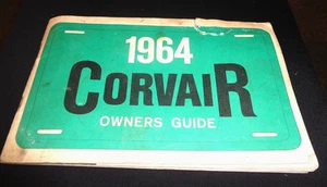 1964 Chevrolet Corvair Owners Manual User Guide Reference Operator Book Fuses - Picture 1 of 3