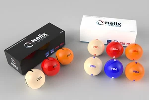 Nuovo 2025 Helix Korea Vision PBA set 3 cuscini palline da biliardo ufficiali - Foto 1 di 4