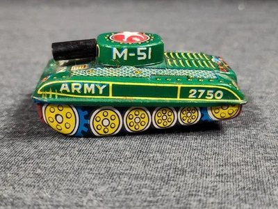 TANQUE EJÉRCITO FRICCIÓN M-51 2750 DE COLECCIÓN JAPÓN Foto 1 de 4