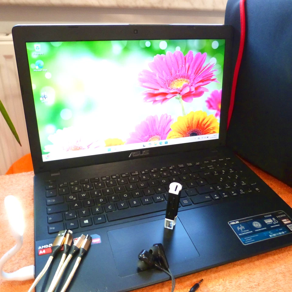 Asus F552 Vivobook PREMIUM 15" SSD Windows 11 PRO 12GB RAM NUOVO GeForce HDMI - Immagine 1 di 4