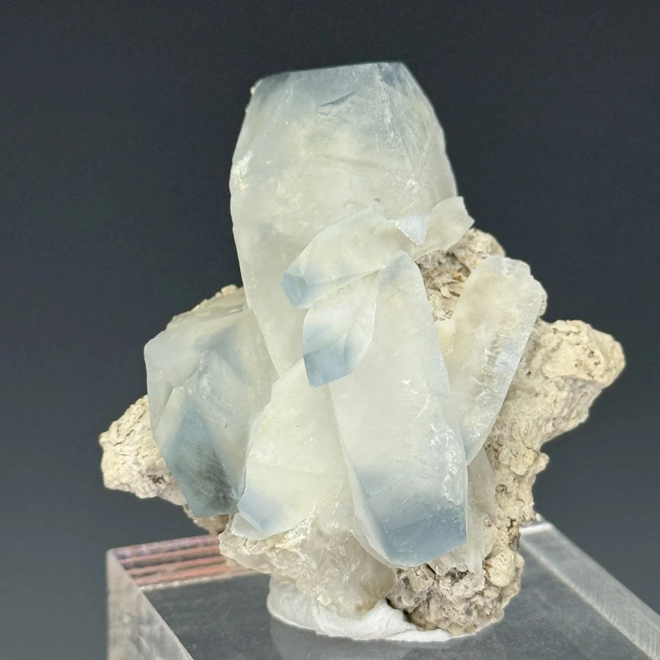 Celestite, Bull Creek, Austin, Travis County, Texas, USA - Image 1 of 3