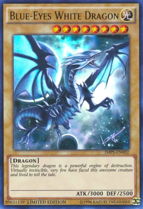 Limited - Blue-Eyes White Dragon (JMPS-EN002) - JMPS / LP / English - Image 1 of 1