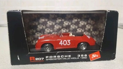 1/43 BRUMM R207 PORSCHE 356 SPEEDSTER  #MILLE MIGLIA#.NO BANG BEST ART MODEL  - Immagine 1 di 4