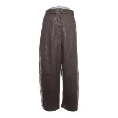 Weekday, Hose, Größe: 42, Braun, Polyester, Einfarbig, Lederimitat, Damen #j4h - Bild 1 von 4