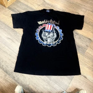 Vintage Motörhead Industrial World Tour Tee Shirt. To Live Outside The Law. XL - Picture 1 of 6
