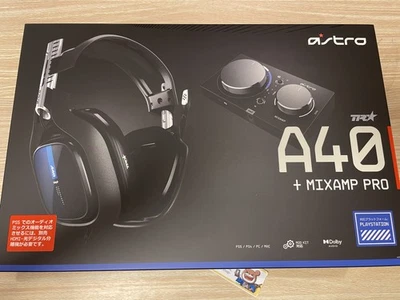 ASTRO Gaming A40 Headset + MixAmp Pro TR A40TR-MAP-002r PS4 PC 3.5mm USB Mic NEW - Image 1 of 4