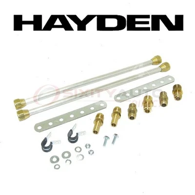 Hayden Engine Oil Cooler Hose Assembly for 1978-1989 Plymouth Caravelle - th Foto 1 de 4