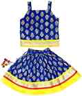 Chandrakala Kids Lehenga Choli Set For Girls Indian Traditional Ready To Wear