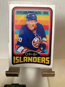 2024-25 OPC O-Pee-Chee Retro Hudson Fasching #259 New York Islanders - Picture 1 of 2