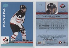 2017 Upper Deck Team Canada Juniors Blue Spectrum Matt Spencer #79