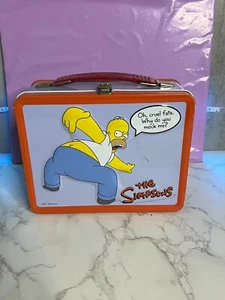 The Simpsons NECA Limited Edition Metal Lunchbox w/Thermos & Bonus PEZ 276/6000 - Picture 1 of 7