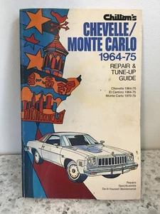 Guía de reparación y puesta a punto Chilton’s Chevelle/Monte Carlo 1964-75 - Imagen 1 de 4