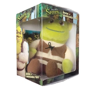 Shrek Forever After book & plush huggable toy DreamWorks Spirit Shrek Plush - Picture 1 of 4