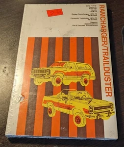 1974-1975 CHILTONS RAMCHARGER /TRAILDUSTER REPAIR AND TUNE UP GUIDE MANUAL - Picture 1 of 9