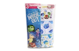 Girls (4-6x) Disney Pixar Inside Out 3pc. Panties 4, White - Picture 1 of 4