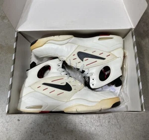Air Dynamic Flight 1992 Original 130163-100 Pippen White Black Red 9.5 Vintage  - Picture 1 of 7