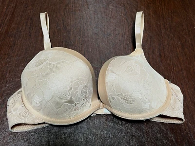 EUC Maidenform Padded Underwire Bra Size 38B RN1577 P26 Color-Taupe - Image 1 of 3