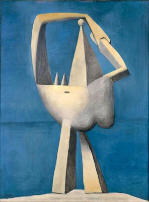 PABLO PICASSO DESNUDO DE PIE JUNTO AL MAR ARTE SURREALISMO IMPRESIÓN GICLEE LIENZO FINO Foto 1 de 2