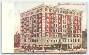 Postcard Maryland Hotel St Louis Missouri posted 1908 - Picture 1 of 2