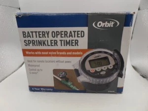 OBIT 57865R BATTERY OPERATED IRRIGATION CONTROLLER WITHOUT VALVE OPERATE UP TO 4 - Picture 1 of 4