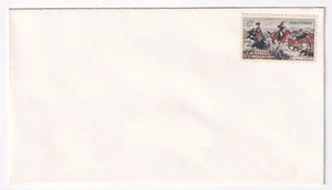 C.M. Russell 5 Cent Stempel auf Plan Umschlag unbenutzt - Bild 1 von 1