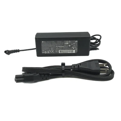 Authentic 65W AC Adapter for LG 24LB4510 24LB451B 24LN451B 27MA43D Monitor - Image 1 of 4