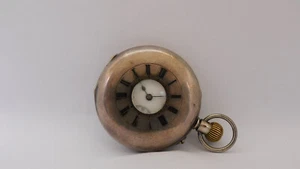 vintage taschenuhr silber läuft silver pocket watch working A264 - Bild 1 von 15