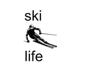 SKI LIFE DECAL - Bild 1 von 1