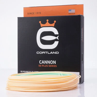 Cortland Cannon 50 Plus Series Fly Line - Todos los tamaños - ENVÍO RÁPIDO GRATUITO Foto 1 de 4