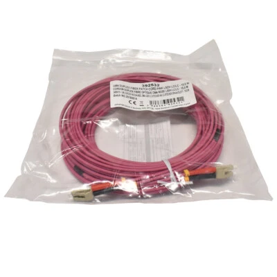 100 x Corning OM4 Duplex FIBER Patch Cord Pink LSZH LC/LC-15m NEU NEW  - Bild 1 von 4