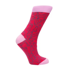 Shots Toys Rojo Cocky Willy Novedad Gallina Noche Calcetines Talla 42-46 - Imagen 1 de 2