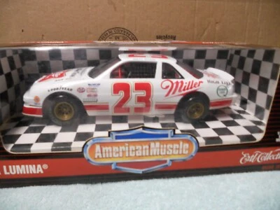1/18 Ertl 1995 nascar #23 Davey Allison Miller Chevy Lumina bank - Image 1 of 3