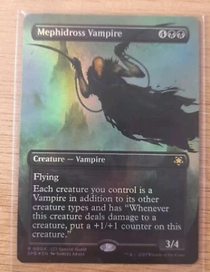 Mtg Foil Mephidross Vampire Borderkess M/Nm From Pack - Picture 1 of 2