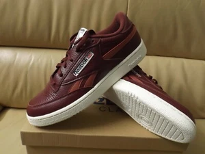 Reebok Club C Revenge MU Men's Size 8.5 Maroon/Rose/Blue/Chalk Sneakers DV7025 - Picture 1 of 11