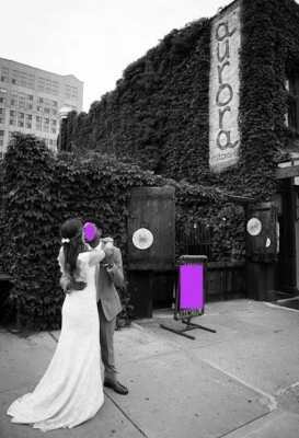 Vestido de novia BHLDN Amalia, etiqueta talla 8, calle talla 4. Envío gratis en USA Foto 1 de 4