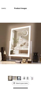 Lighter Makeup Mirror  - Picture 1 of 2