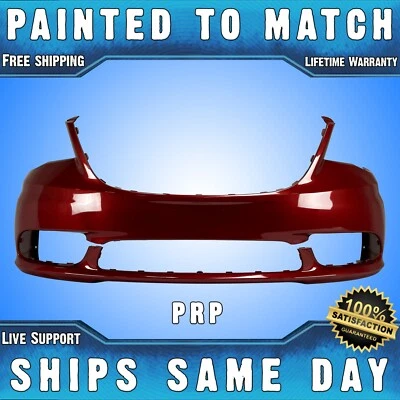 NEW *Painted PRP Red* Front Bumper Cover for 2011-2016 Chrysler Town & Country Foto 1 de 4