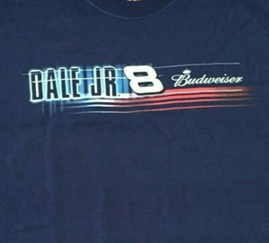 Dale Earnhardt Jr Budweiser #8 Shirt Sz XL NASCAR 2005 Winners Circle Navy Blue - Picture 1 of 6