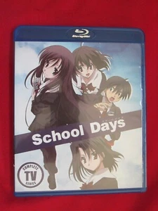 School Days Complete TV Series Anime Bluray Discotek - Picture 1 of 3