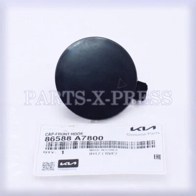 OEM GENUINE KIA FRONT BUMPER TOW EYE HOOK CAP COVER FORTE 5 2017-2018 86588A7800 Foto 1 de 4