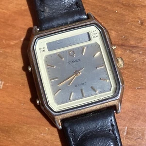 Cronógrafo analógico y digital Timex V-cell vintage años 70 ver descripción - Imagen 1 de 9