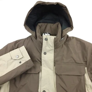 $1250 Z Zegna Chaqueta de Campo con Capucha Embalable para Hombres Talla XL Beige y Marrón - Imagen 1 de 12